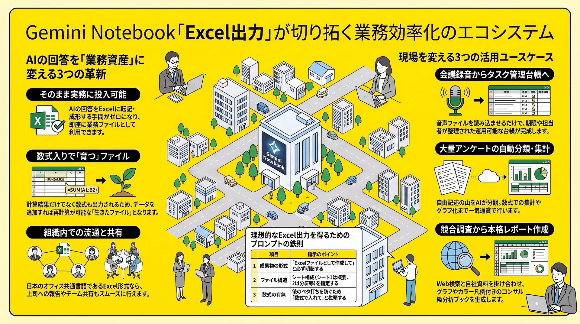 Yellow Isometric Opportunity Map